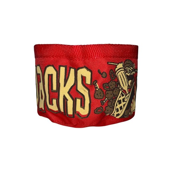 NWT Cartoon Network Scooby-Doo Dog Red Foldable Travel Portable Food Water Dish - Picture 3 of 8